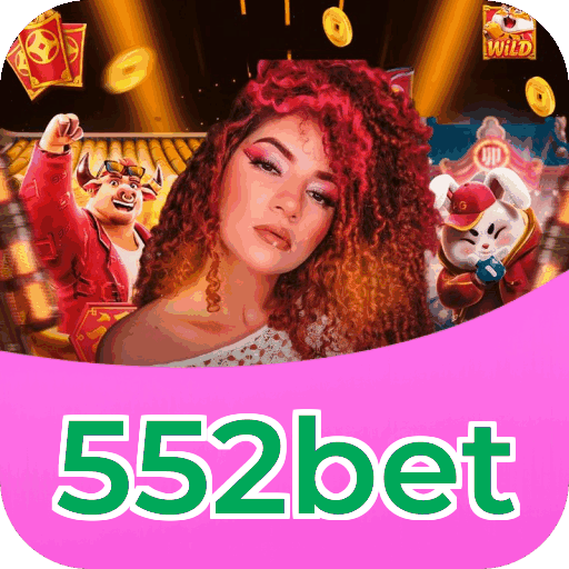 Interface do aplicativo 552bet mostrando jogos disponíveis no iOS e Android